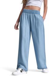 DKNY Дънки DKNY DKNY Jeans Wide Leg Tencel Ankle Pant W/ High Rise Smocked Waistband - Chambray