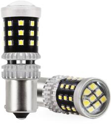 AMiO Bec LED Canbus AMIO BA15S P21W/R10W/R5W alb 12V/24V, set 2 buc (AM02799)
