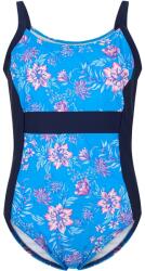 Zoggs Wild Rose Side Panel Womens - Blue