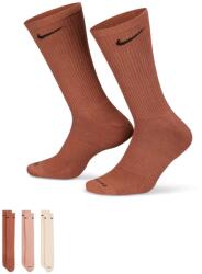 Nike Мъжки чорапи Nike 3 Pack Crew Socks Mens - Clay/Black