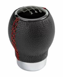 Pilot Lampa Italy Maner schimbator auto universal Ikon Sport, negru/rosu, cu embleme viteze (LAM00257)