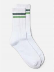 Vero Moda Чорапи Vero Moda Women's Sporty Crew Socks - White/Green