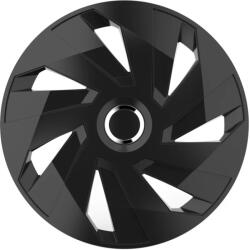Cridem Set 4 capace roti auto Cridem Vector RC 15 inch, negru/crom (CRI1559RCBL)