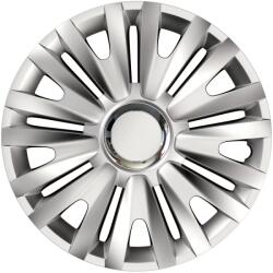 Cridem Set capace roti auto 15 inch Cridem Royal, argintiu/crom, 4 bucati (CRI1521RCSI)