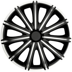 Automax Set 4 capace roti 15 inch Argo Nero argintiu-negru din ABS (45029)