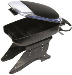 Carpoint Cotiera auto universala Carpoint crom, reglabila, cu suport pahare (325008)