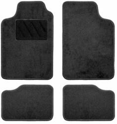 AMiO Covorase auto universale din mocheta Amio TEX-1, set 4 piese, negre (AM02127)
