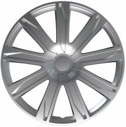 Cridem Set capace roti auto Cridem Raze 15 inch, argintiu, 4 bucati (CRI1552SI)