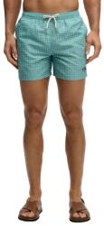 Superdry Бански гащета Superdry Premium Printed 15 swimming shorts - Green / Blue (Mini Flora Green)