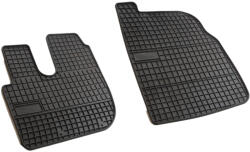 RapidAuto Set covorase auto cauciuc Renault Premium Midlum 1997+ negre, 2 buc (D0099)