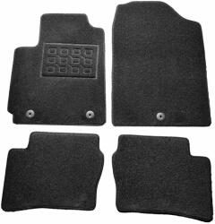 RapidAuto Covorase mocheta dedicate Kia Picanto 2017-prezent, negre, set 4 piese (840427BLACK)