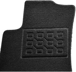 RapidAuto Covorase mocheta Opel Crossland X si Citroen C3 Aircross, negre, set 4 piese (840433BLACK)