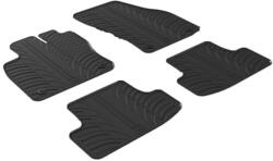Gledring Set covorase auto din cauciuc pentru Audi Q2 2016-, negre, Gledring, 4 piese (GL0255)