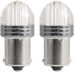 AMiO Set 2 becuri LED P21W 12V 6000K 9SMD pentru marsarier, AMiO (AM02953)