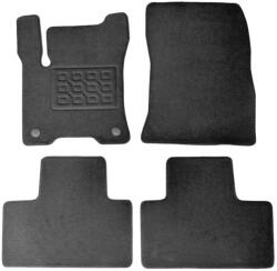  Covorase mocheta dedicate Mercedes EQB X243 2021-prezent, negre, set 4 piese (840809BLACK)