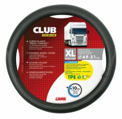 LAMPA Manson volan camion premium XL 49-51 cm, negru, aderenta confortabila (LAM98848)