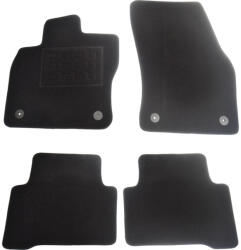 RapidAuto Covorase mocheta dedicate VW Touran 2015-, negre, set 4 presuri (840369BLACK)