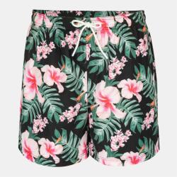 Hot Tuna Бански гащета Hot Tuna Men's Above The Knee 2 Pockets Swim Shorts - Blk/Pink Hib
