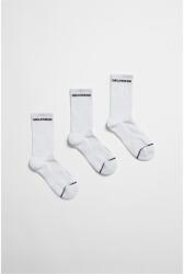 Girlfriend Collective Чорапи Girlfriend Collective Women's Quarter Socks - Wht/Blk Logo