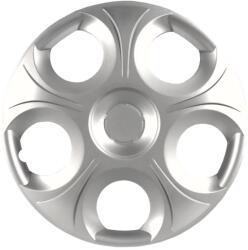 Cridem Capace roti auto Matrix argintii 14 inch, set 4 bucati din ABS (VER1417)