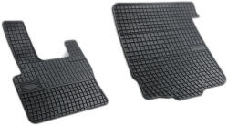 RapidAuto Set covorase auto din cauciuc pentru Daf XF 95/105 1997+, negre, 2 piese (D0079)