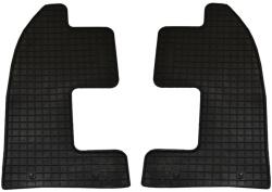 RapidAuto Set covorase auto cauciuc randul 3 Seat Alhambra 2 / VW Sharan 2 2010+, negre (D04051)