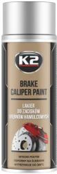 K2 Vopsea spray pentru etrieri frana K2, argintiu, 400 ml, rezistenta termica (K2L346SR)