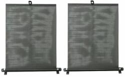 AMiO Jaluzele auto cu ventuze Amio, negre, 45 cm, set 2 bucati (AMCC61003)