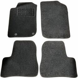RapidAuto Covorase mocheta Peugeot 206 Plus 2009-prezent, negre, 3/5 usi, set 4 piese (840039BBLACK)