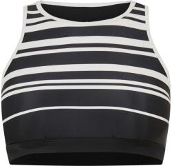 Zoggs Дамска къса блуза Zoggs Monochrome Crop Top Womens - Black