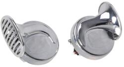 Automax Set 2 claxoane auto Automax 12V cromate, ton inalt si jos, 112 dB (1907)