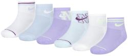 Nike Чорапи Nike Girls' 6 Pack Quarter Socks - Lt Armory Blue
