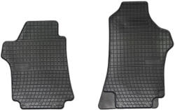 RapidAuto Covorase auto cauciuc Hyundai H-1 2008+ Travel/Cargo, negre, 2 buc (D00438)