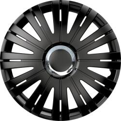 Cridem Set 4 capace roti auto Cridem Active RC, negru/crom, 14 inch (CRI1419RCBL)