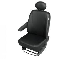 Kegel Husa scaun sofer din imitatie piele neagra pentru Renault Trafic, Vivaro (5-1550-244-4010)