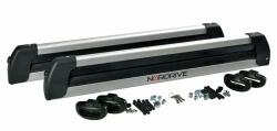 Nordrive Suport schi din aluminiu Nordic-King EVO NK-60, argintiu, cu antifurt (N40011)