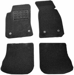 RapidAuto Covorase mocheta dedicate Audi A4 B5 1995-2000 negre, set 4 buc (840625BLACK)