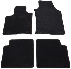  Set covorase auto mocheta Lancia Ypsilon 2015- si Hybrid 2021-, negre, 4 piese (840700)