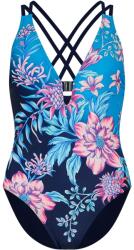 Zoggs Wild Rose Crossback Womens - Blue