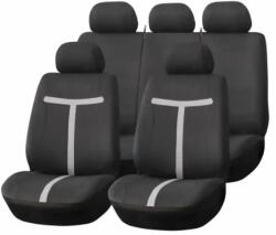 AMiO Huse scaun universale auto Amio SC-06, set 9 piese, negru/gri (AM04606)