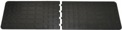 RapidAuto Set 2 covorase auto universale din cauciuc pentru spate, negre, 39, 2 x 73, 5 cm (542698)