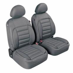 LAMPA Huse scaun fata sport jacquard gri, set 2 buc, compatibile airbag (LAM54786)