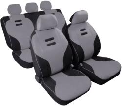 Pilot Huse scaun auto Kynox gri, set 9 piese pentru fata si bancheta spate (LAM54900)