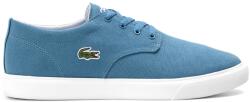 Lacoste Маратонки Lacoste Men's Canvas Low-Top Trainers - Lt Blue/Wht 221
