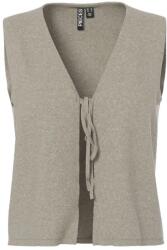 PIECES Потник Pieces Bree Tie Knit vest - Beige (Crockery / Melange)