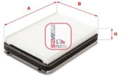 SOFIMA Filtru, aer habitaclu SOFIMA S 3425 C (S 3425 C)