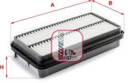 SOFIMA Filtru aer SOFIMA S 5560 A (S 5560 A) - fixbox