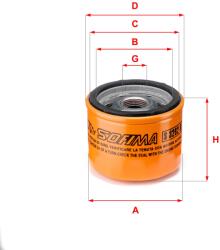 SOFIMA Filtru ulei SOFIMA S 3262 R (S 3262 R) - fixbox