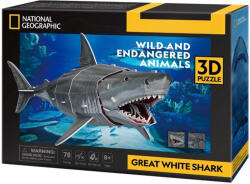  3D puzzle National Geographic- Nagy fehér cápa (3D-DS1098)