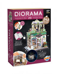  Dioráma fa 3D puzzle LED világítós- Virágbolt BUKI (BUKI68075)